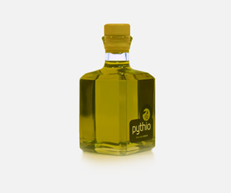Pythio | Premiium Organic Extra Virgin Olive Oil Packaging