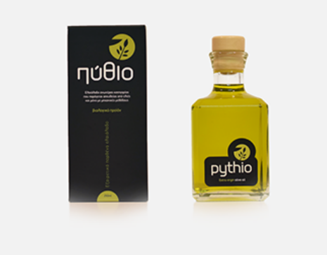 Pythio | Premiium Organic Extra Virgin Olive Oil Packaging